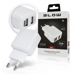 TRAVEL CHARGER BLOW 2xUSB 1A/2,1A H21C