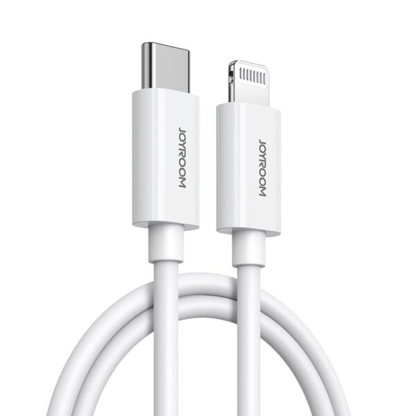 Cable USB Joyroom Type C - Lightning 27W PD 1.2m (S-M430) white 6941237179104