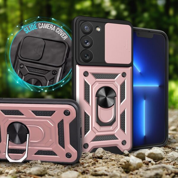 BACK CASE SURVIVAL SLIDE iPhone 14 Pro pink 9145576267905