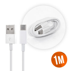 USB CABLE TYPE-C 1M WHITE