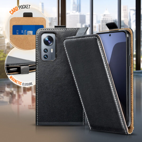 Flip Cover Slim Flexi XIAOMI Note 9 Pro black 5903396058752