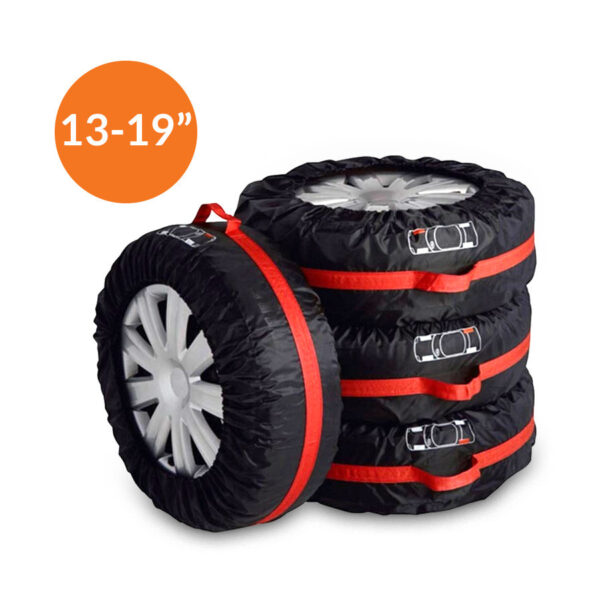 Tire cover set of 4 pcs 13-19 inches