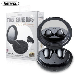 Bluetooth earphones REMAX TWS-9 with mirror black 6972174150239