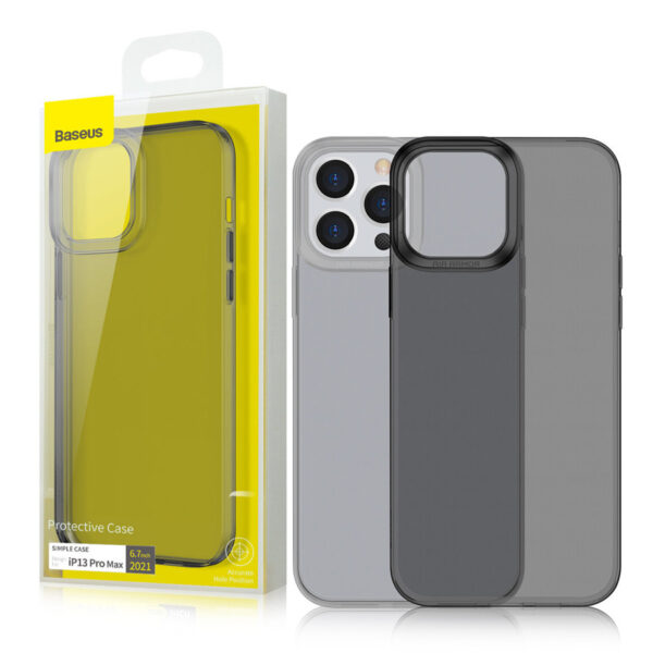 Case Baseus iPhone 13 Pro (ARAJ000401) transparent-black 6932172601287