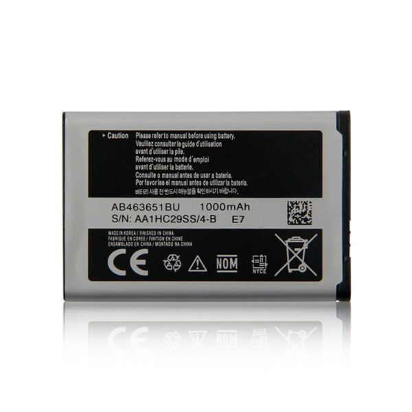 Battery Samsung AB463651BU GT-S5610 S7220 S7070 1000mAh