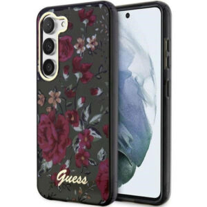 Guess Samsung S23 GUHCS23SHCFWSA HC IML Flower kahki 3666339117252