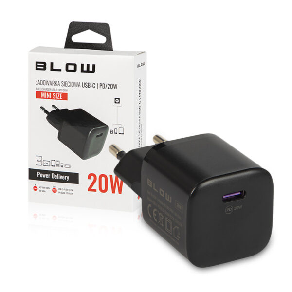 TRAVEL CHARGER BLOW TYPE C PD 20W MINI 76-012