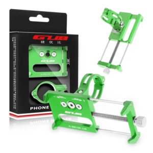 Bicycle holder for handlebars GUB G85 Aluminium green 5903396015571