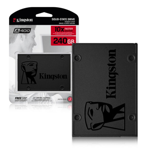 Disc SSD Kingston A400 (240GB | SATA III 2,5') 740617261219