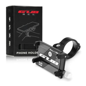 Bicycle holder for handlebars GUB G81 Aluminium black 5901737995742