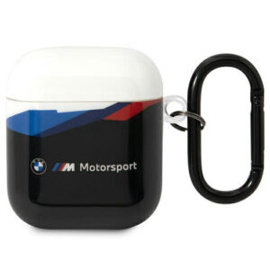 Case BMW AirPods 1/ 2 BMA222HGTK Transparent Lid black 3666339089658