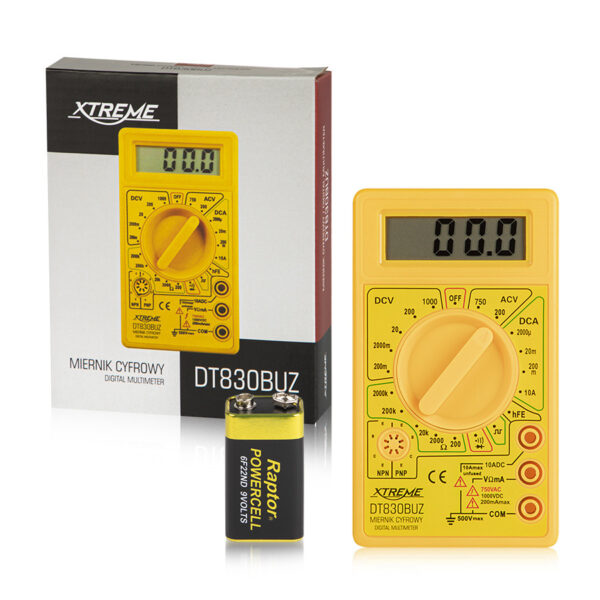 Digital meter DT830BUZ XTREME