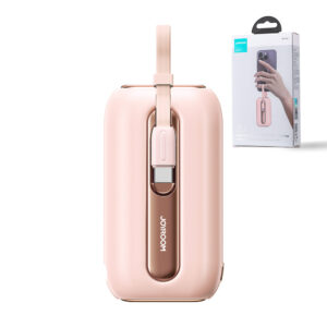 Power bank Joyroom 10000mAh Colorful Series 22.5W with cable USB C Lightning (JR-L012) pink 6956116701727