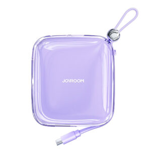 Power bank Joyroom 10000mAh Jelly Series 22.5W with cable USB C (JR-L002) purple 6956116721558