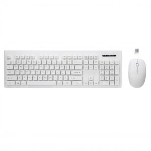 Keyboard + Mouse REBELTEC WHITERUN white 5902539600940