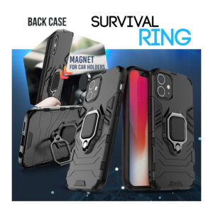 Back Case Survival Ring iPhone 14 black 9145576272176