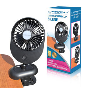 COMPACT FAN USB ESPERANZA EHF103K SILENE 5901299945117