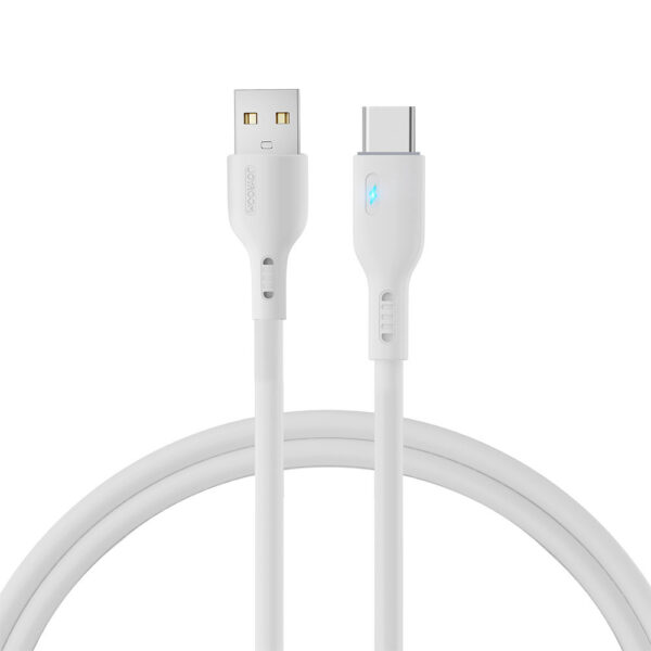 Cable USB Joyroom S-UC027A13 USB C 3A 1,2m white 6956116731960