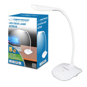 DESK LAMP LED ESPERANZA ACRUX WHITE 5901299942338