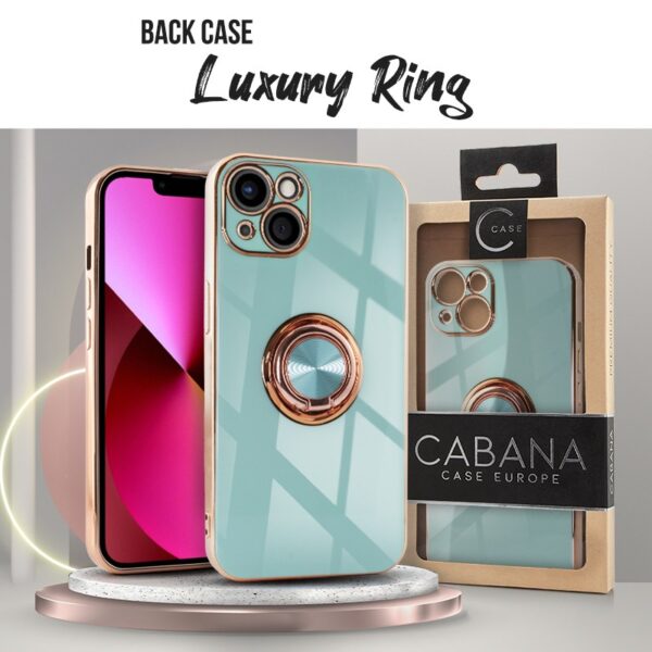 BACK CASE CABANA LUXURY RING SAMSUNG S23 MINT 5903271607358