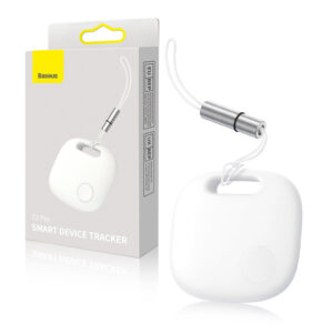 Locator GPS Baseus T2 Pro for keys/ bag/ kids (FMTP000002) white 6932172604875