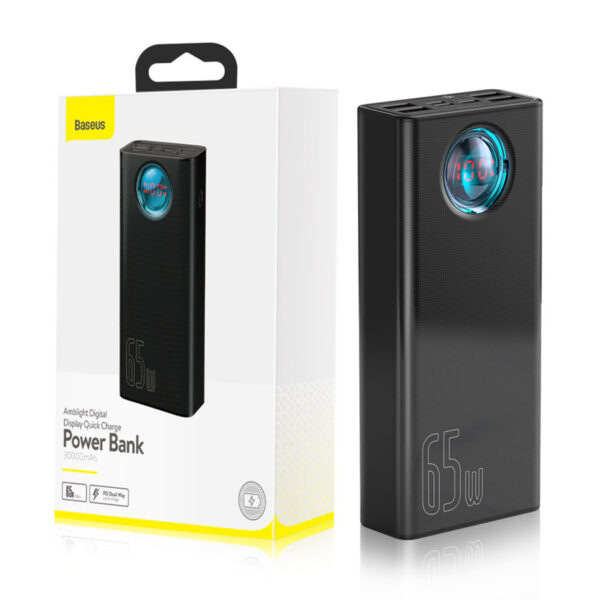 Powerbank Baseus Amblight 65W 30000mAh Overseas Edition (PPLG000101) black 6932172613600