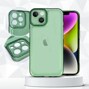 Back Case Diamond 2 mm IPHONE 11 PRO MAX transparent green