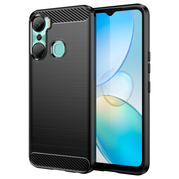 BACK CASE HIGH QUALITY Carbon Infinix Hot 12 Pro black 9145576275474