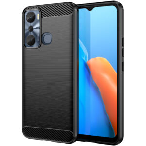 BACK CASE HIGH QUALITY Carbon Infinix Hot 20i black 9145576275450