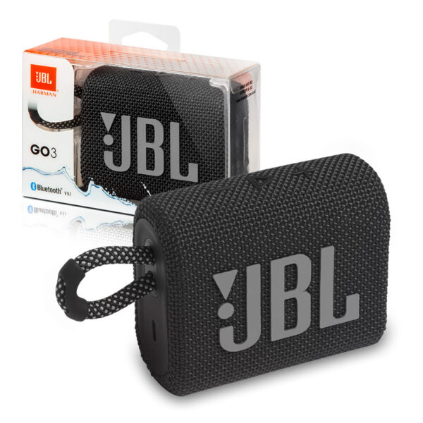 Bluetooth speaker JBL Go 3 black