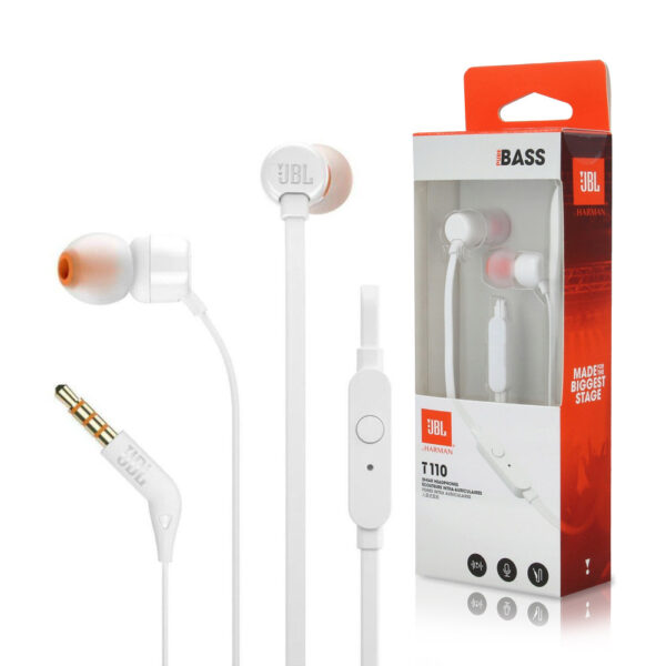 Headset JBL T110 white