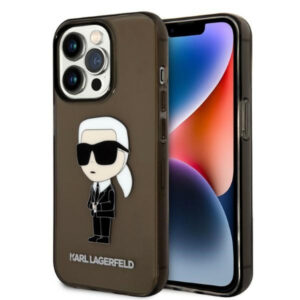 Karl Lagerfeld iPhone 14 Pro Max (6.7') KLHCP14XHNIKTCK hardcase Ikonik Karl Lagerfeld black 3666339087074