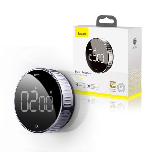 Countdown timer Baseus Heyo black 6953156216129