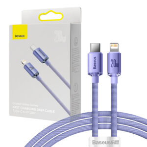 Cable USB Baseus Type C 20W 1.2m (CAJY000205) violet 6932172602765