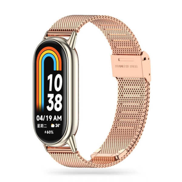 SMART WATCH BAND MILANESEBAND XIAOMI SMART BAND 8 / 8 NFC ROSE GOLD 9490713935163