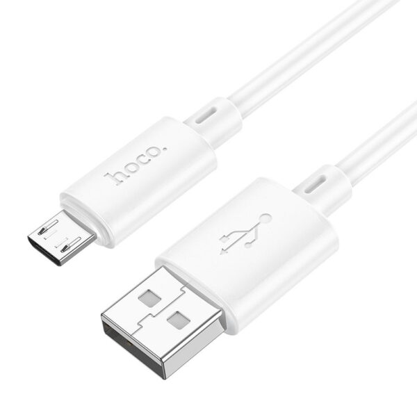 Cable USB HOCO to iPhone Lightning 8-pin 2,4A Gratifed X88 white 6931474783318