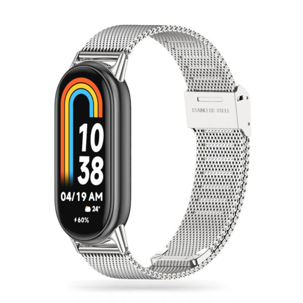 SMART WATCH BAND MILANESEBAND XIAOMI SMART BAND 8 / 8 NFC SILVER 9490713935170