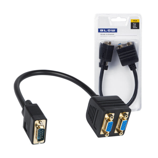 Cable VGA - 2x socket VGA 92-168