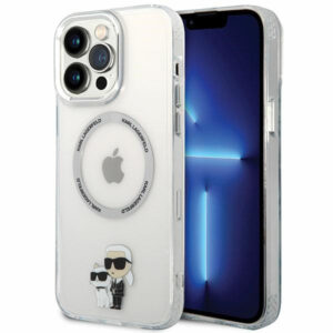 Karl Lagerfeld iPhone 13 Pro Max (6.7') KLHMP13XHNKCIT hardcase Magsafe IML NFT Karl & Choupette 3666339126353