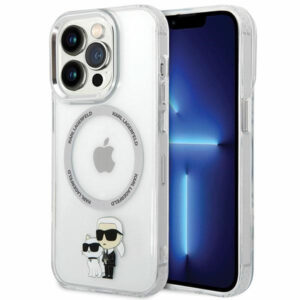 Karl Lagerfeld iPhone 13 Pro (6.1') KLHMP13LHNKCIT hardcase Magsafe IML NFT Karl & Choupette 3666339126346