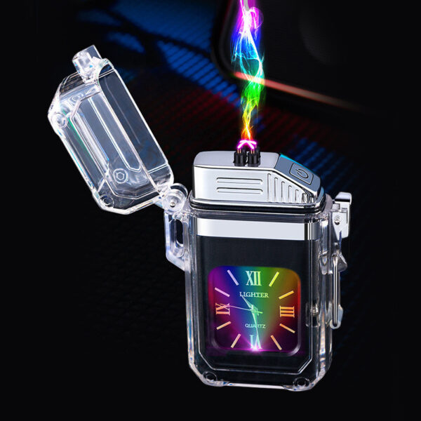 Waterproof Plasma Lighter RGB Backlight Dial Watch