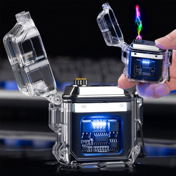 Waterproof plasma lighter RGB backlight