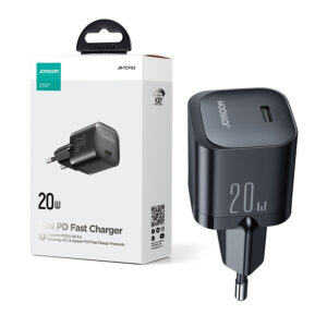 Mini charger Joyroom USB C 20W PD JR-TCF02 black 6956116742324