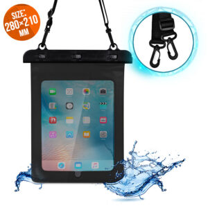 Waterproof tablet case PVC black 9145576276662