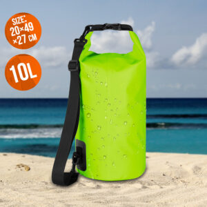 Waterproof backpack 10l light green 9145576276518