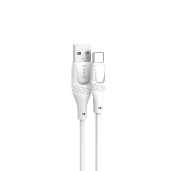 Cable XO NB238 USB - USB-C 3,0 m 2A white 6920680838714