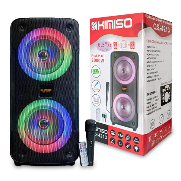 Portable bluetooth speaker Boombox 54cm QS-4213