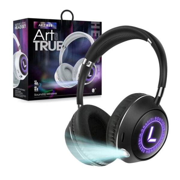 Headset AKZ-K69 with light black