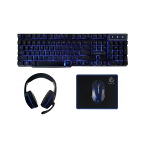 Keyboard + headphones + mouse + mousepad Rebeltec SHERMAN for gamers KEYBOAR 5902539601220