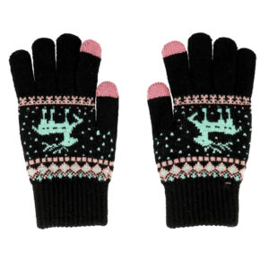 Touchscreen gloves Reindeer black 5900217387732